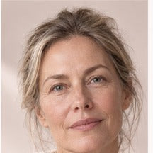 Woman using NAERVIA NAD+ firming serum