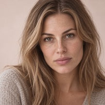 Woman using NAERVIA NAD+ firming serum